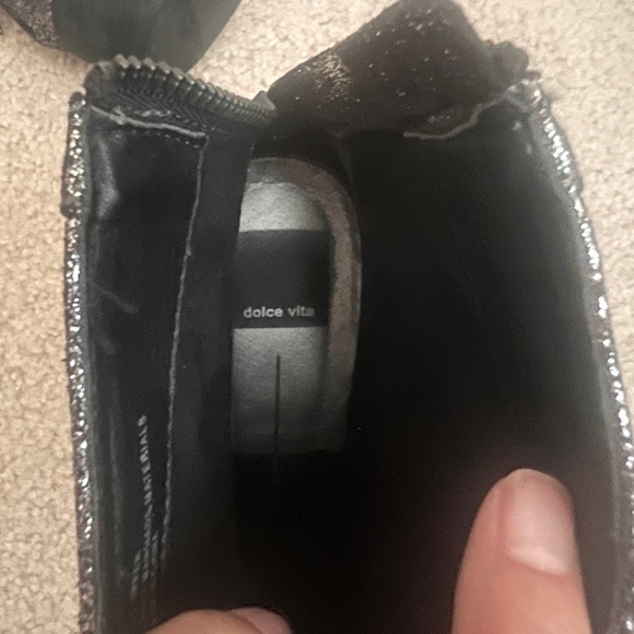 Dolce Vita Ankle Boots Glitter Sparkle Party Evening Event Boots Size 7 - Picture 10 of 15